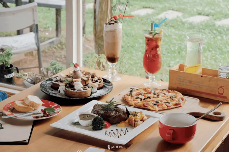 普羅旺斯小木屋餐廳｜新竹新埔美食、寵物友善餐廳｜不需要出國也能有的南法小風情，亦有提供民宿。