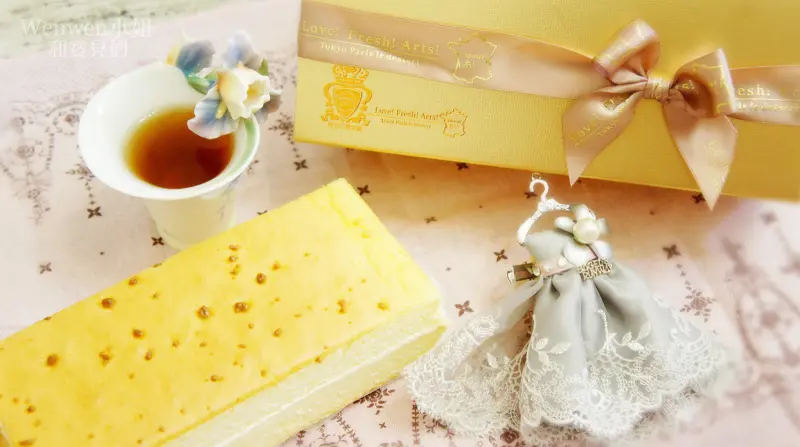 ❤令人驚豔的彌月禮。華麗浪漫【東京巴黎】彌月蛋糕試吃-超人氣巴黎燒燉布蕾。與眾不同的宅配網購人氣甜點
