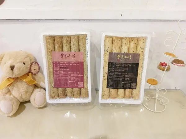 豐巢工坊-超夯的團購宅配美食  手工蛋捲吃起來就是不一樣  口味多種  香氣濃郁              