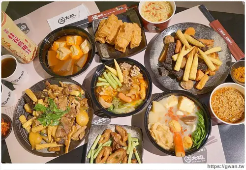 沙鹿滿大碗滷味│首創滷味四吃好特別，用餐時刻人潮滿滿翻桌率快