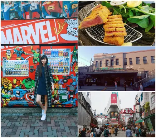 [國外旅遊] 日本 東京 上野阿美橫町親切宜人的風景/必吃炸牛排"牛かつあおな"