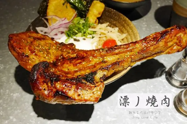  ★食★台北。忠孝敦化站→【漂丿燒肉食堂】超霸氣黑豚戰斧丼飯VS豪華海鮮大盛丼❤漂丿漢子的最愛