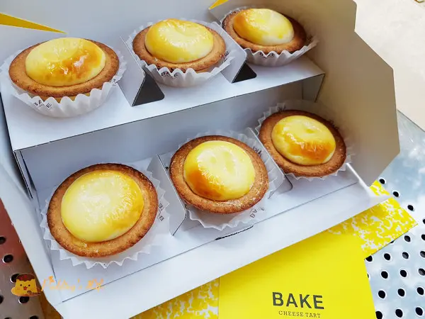 【台中美食】北海道爆漿起司塔台灣熱熱吃《BAKE Cheese Tart》新光三越中港店