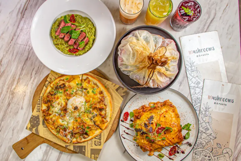 台中龍井，蘑菇pasta~東海商圈裡的熱門IG打卡餐廳。 - 微笑Joe幸運