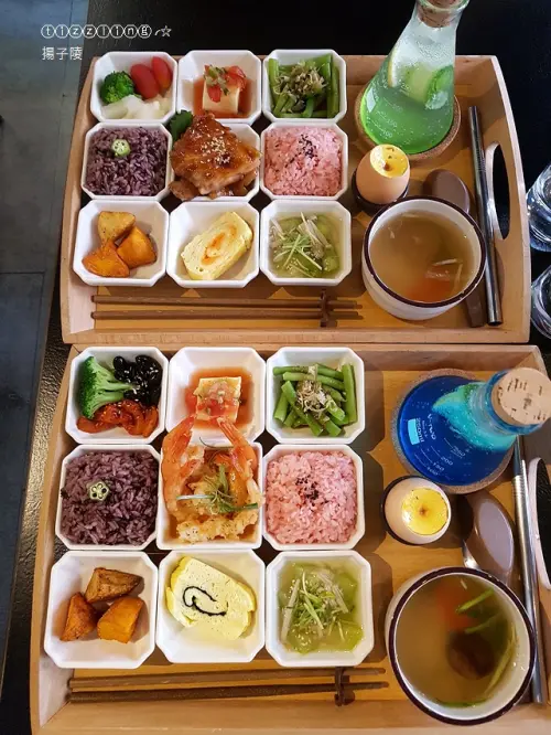 吃飯要有實驗精神。超炫九宮格定食套餐。吾獨食驗室Woo Doo Food Lab &發現神隱少女。無臉男就在台北信義。橡子共和國～