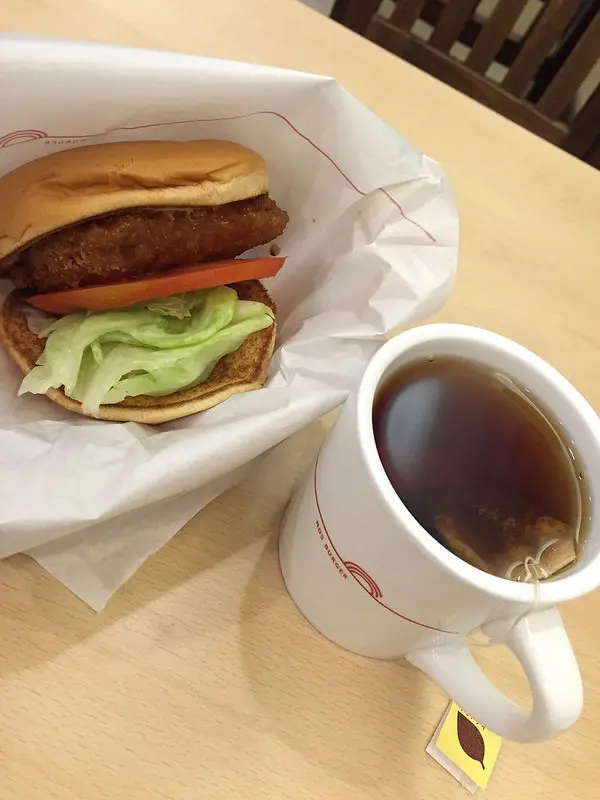 春天滋味-摩斯漢堡照燒青梅豬排堡