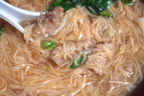 超對味的辣椒配麵線  還有好吃的豆花呀-好記手工麵線@社子@士林區