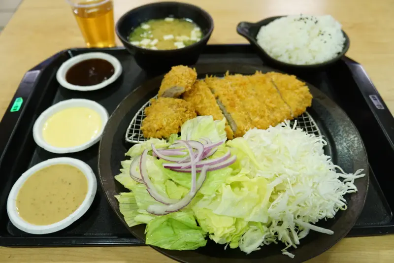 西湖市場裏的平價美味日式豬排 划算呀-西湖豚勝日式豬排專賣@捷運西湖站@內科園區