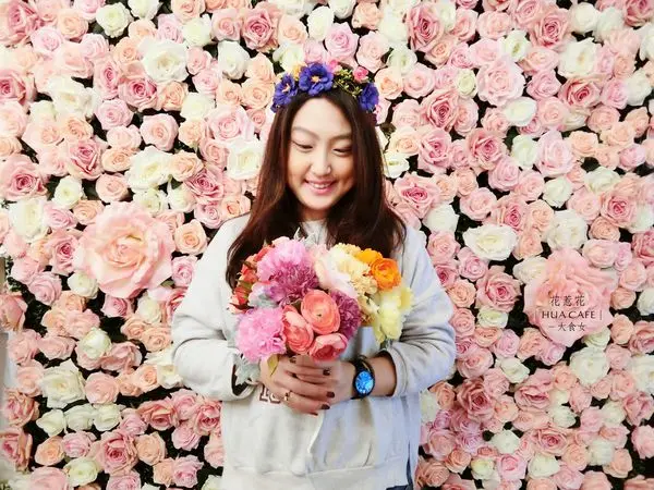 [松江南京站美食] 花惹花咖啡HUA CAFE-充滿乾燥花的平價咖啡廳，讓人少女心噴發啊！(附完整菜單MENU) 台北不限時有Wifi插座咖啡廳/花藝課程/手作課程