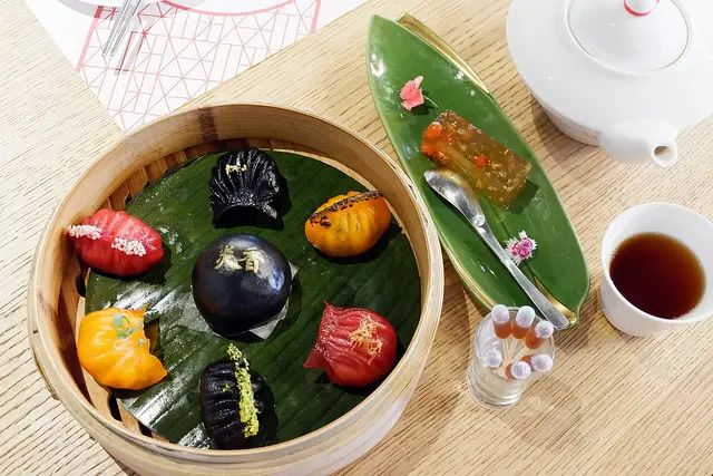 台中美食~炎香樓 女人的午后幸福時光 適合與姊妹淘們穿著旗袍來的春光無限春日下午茶 