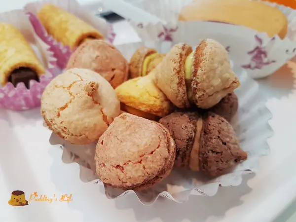 【嘉義美食】老牌福義軒新推下午茶甜點咖啡店《博樂里》涼蛋捲/冰蛋捲/樂扣