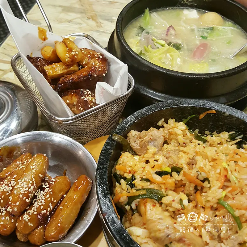 「飽食⁂高雄三民」韓鍋人 韓式鍋物專賣 熱河店 可飽餐一頓的平價好吃韓式料理