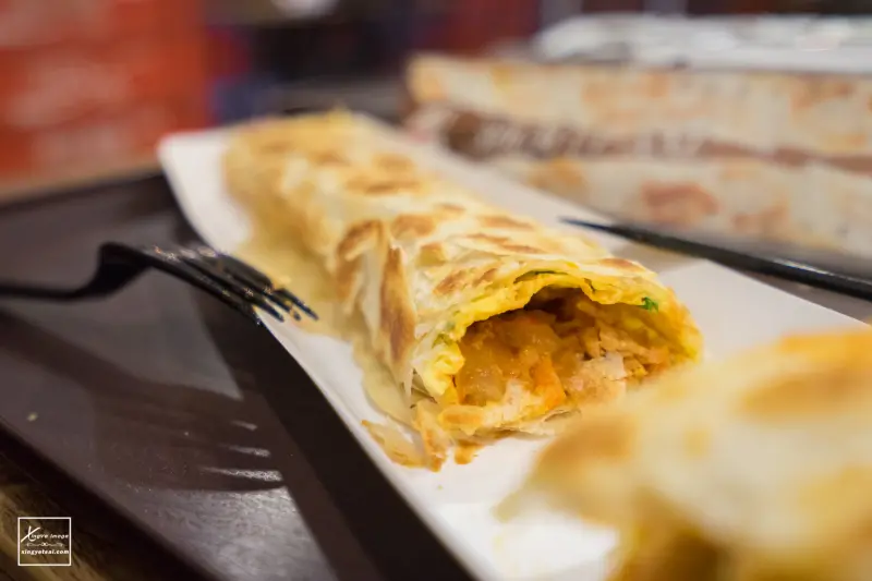 台北│【長勝君捲蛋餅】手打特色捲蛋餅，蛋餅口味豐富