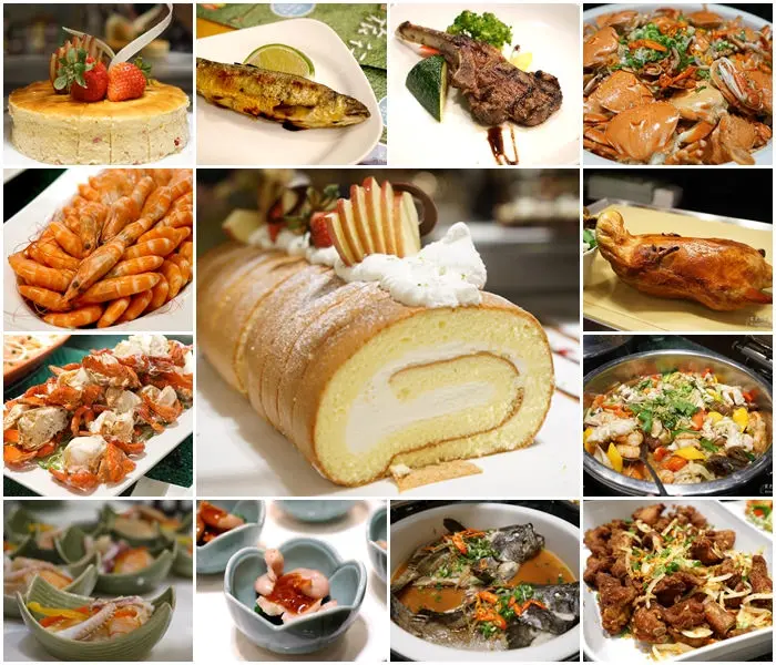 台中餐廳▋長榮桂冠酒店buffet ~小而美的自助餐廳，菜色種類多元，現點現做的餐點新鮮好吃