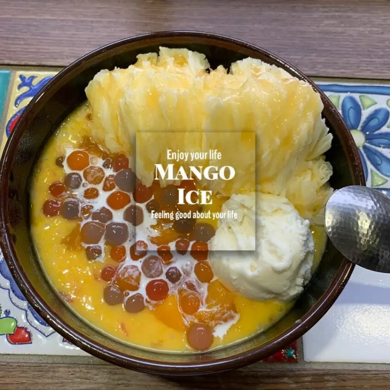 【赤峰街美食】楊枝甘露酒釀雪花冰 多元口感蹦出新滋味