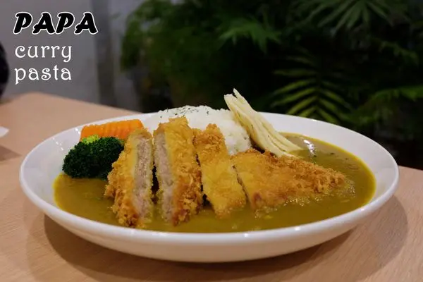 【台中】PAPA咖哩義大利麵│博館路的咖哩老店宛如新生，推出咖哩mix義大利麵的複合式新選擇囉。近科博館、金典酒店、廣三sogo