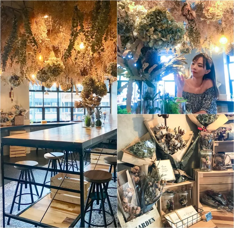 花蓮打卡點 ▌奇幻地咖啡館 超浪漫乾燥花編織出的星空💐~瞬間化身森林系少女