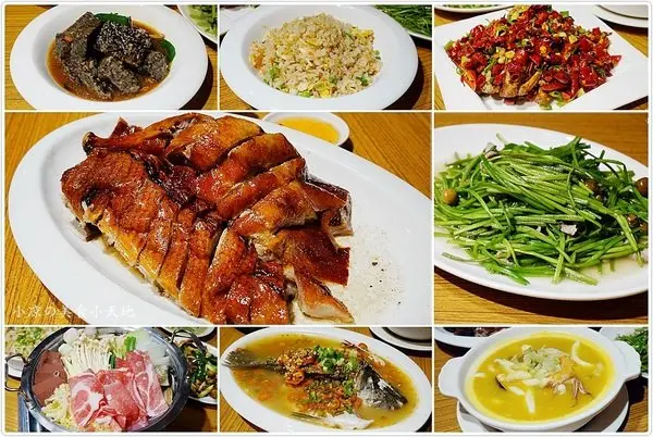 『台中。西區』品八方燒鵝-國美店║皮甜脆豐腴，肉鹹香有炭味的燒鵝令人食指大動，東方爐炒料理選項多，聚餐首選(炭火明爐燒鵝，想吃，沒預訂吃不到)