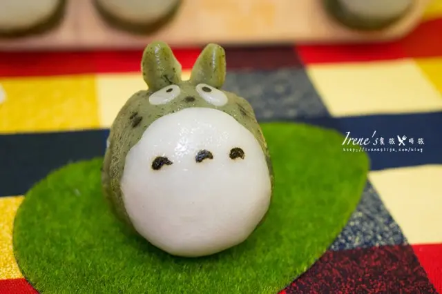 【桃園中壢】超療癒的龍貓草仔粿/皮Q餡多的造型草仔粿．陸媽媽菜包