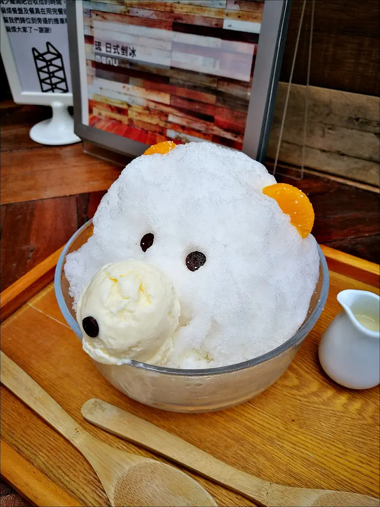 [台中] 琉 かき氷（日式剉冰）RYU SHAVED ICE 台中霧峰沖繩日式冰店 白熊冰白白胖胖超可愛