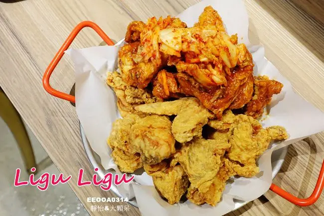 【東區韓式炸雞】嚦咕嚦咕韓式炸雞專賣店 ♥ 東區新開幕~捷運忠孝敦化韓式炸雞 推薦洋釀泡菜/拌半雞 外帶炸雞專用盒/內有完整菜單