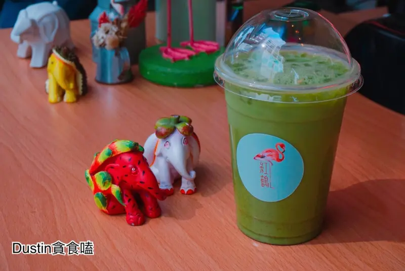 紅鶴泰式奶茶__$35道地泰式奶綠喝過沒？徒步吃嘉義 │ 熱門手搖飲品 / 銅板美食 『嘉義車站 ‧ 中西區』