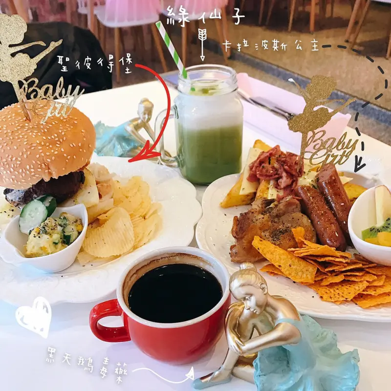 食記►桃園中壢┃Ballet Time No.33┃中壢第一間以芭蕾為主題的下午茶咖啡廳，IG打卡熱門地標！少女們又要尖叫了，近龍岡圖書館、健保局、士校