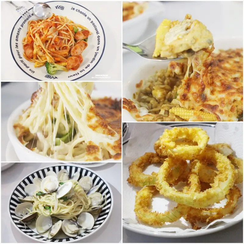 位於鼓山區西子灣隧道路口旁的義特米義大利麵用料實在又好吃[銅板美食]