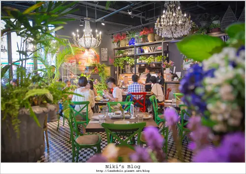 台中夢幻餐廳｜Thaï.J 法式花園X原汁原味泰北料理