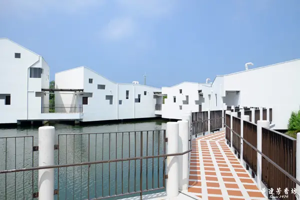 台江國家公園，夢幻白色高腳屋