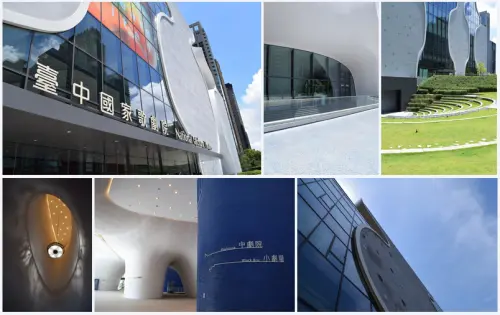 台中必遊景點推薦！台中歌劇院。不論晴雨、不分季節，與他相會千百次都不膩呀：)