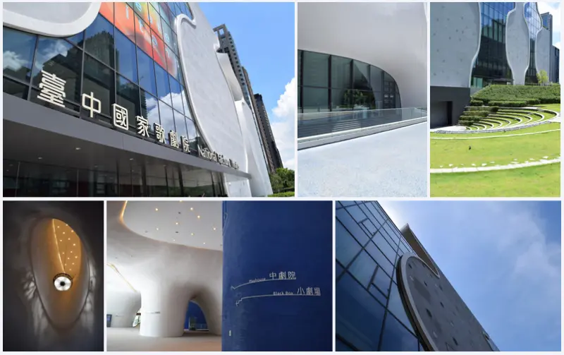 台中必遊景點推薦！台中歌劇院。不論晴雨、不分季節，與他相會千百次都不膩呀：)