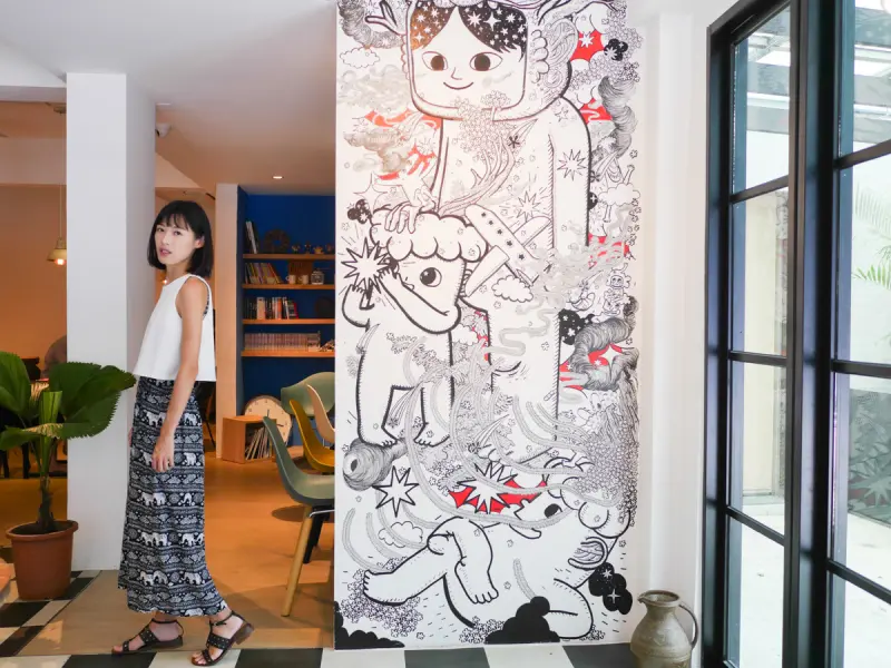 台北不限時咖啡廳 Mucho Happiness 市府站咖啡廳 - 蔡小妞依玲