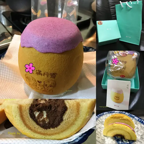 【開箱 | 彌月禮盒】元樂年輪蛋糕 | 願旺金蛋年輪 | 香草遇上法國頂級法芙娜巧克力的絕佳經典組合，還有4層金蛋年輪甜蜜滋味