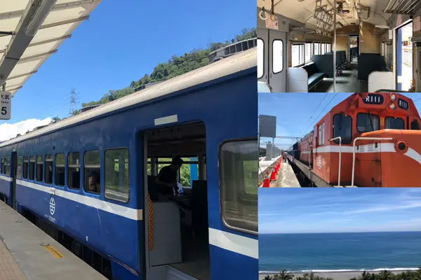 圓圓家出去玩-全台僅剩唯一的藍皮普快車，鐵道迷的夢幻列車，真的要搭一遍，飽覽沿途南迴公路美景