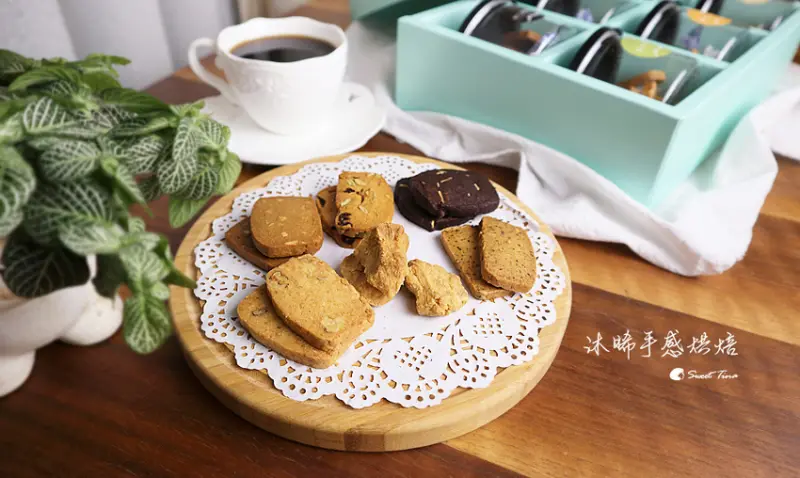 【彰化美食】沐晞手感烘焙 - 幸福青鳥禮盒 / 喜餅 手工餅乾 伴手禮 / 易開罐裝不受潮 / 天然手作