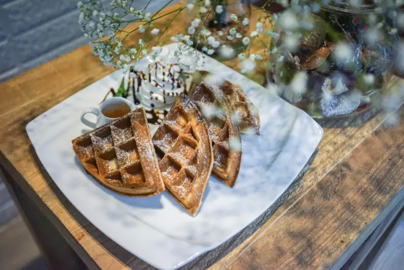 『伍豆二店-烘焙手作X魔王佩』台北信義區 吳興街裡的手作甜點咖啡店 鬆餅好好吃 捷運101/世貿站/台北醫學美食 『內文有店家資訊』