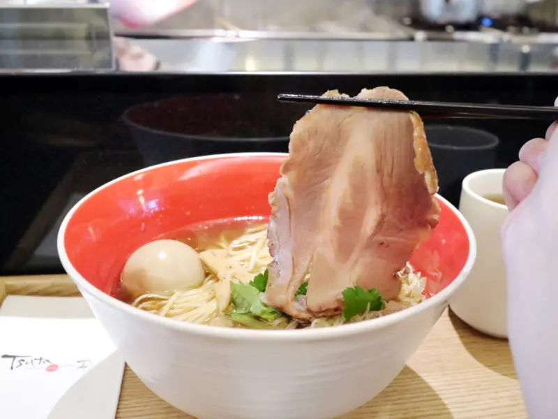 世界第一碗米其林一星拉麵在台北就吃得到！BY~Tsuta蔦拉麵 推薦叉燒味玉醬油拉麵