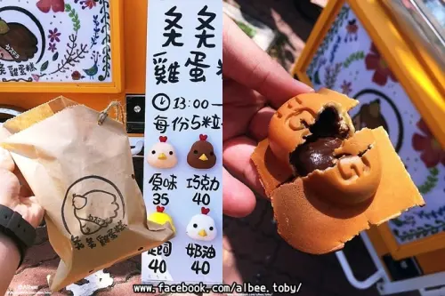 台南 東區 近成大!午茶小點心，♥可愛雞蛋糕，小東公園轉角處。『ㄆㄤㄆㄤ雞蛋糕』