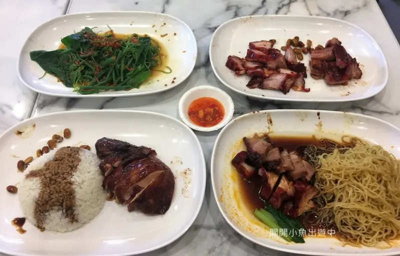 [台北車站餐廳]超人氣100元米其林一星✫了凡香港油雞飯‧麵  Hawker Chan Taiwan✫油雞飯♥撈麵♥燒肉♥叉燒