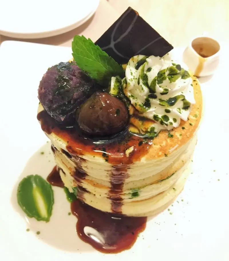 ✿中山站餐廳✫LeTAO小樽洋菓子鋪✫來自北海道輕柔如雲朵般的厚燒鬆餅~