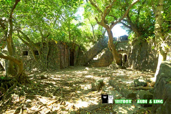 【基隆。和平島】社寮東砲台。偶像劇聽見幸福拍攝景點。基隆市定古蹟。海瀾線特殊景觀