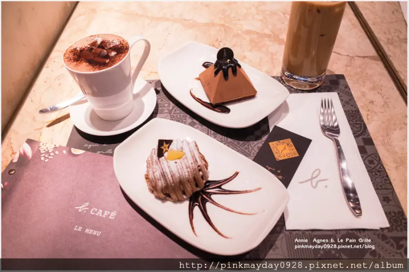 ✿台北✿ 質感小b法式餐館 提供各式法國當地特色料理 也有許多甜點跟特色飲品喔 ➜ Agnès b. Le Pain Grillé 法式小餐館