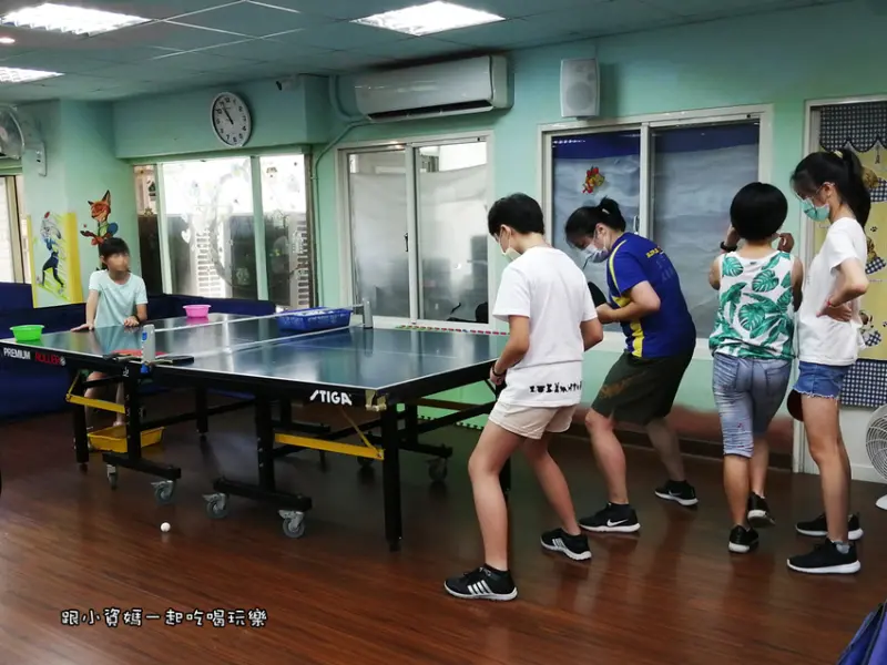 【台北市大安區親子運動】兒童桌球教學教室·乒乓島樂園  兒童才藝球類運動  暑期夏令營推薦 鄰近捷運象山線信義安和站