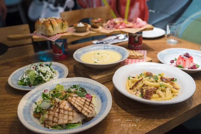 餐酒食記｜『Jamies Italian Taiwan』推出全新商業午餐｜義大利主廚傑米奧立佛台灣首間分店在新光三越A11｜信義區餐酒館推薦 - 麥仔の生活日記