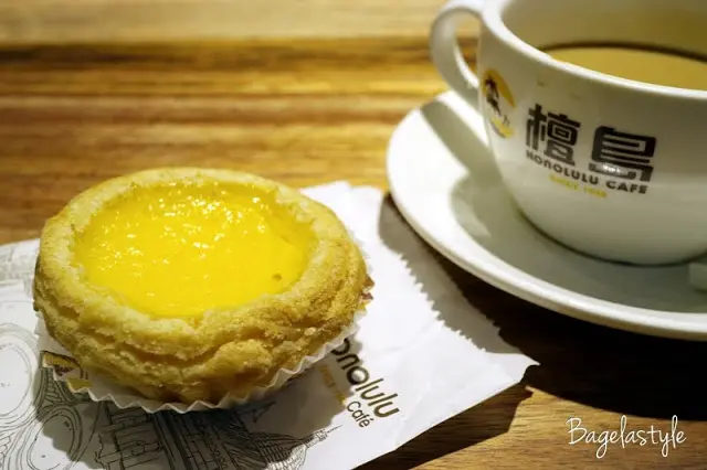 檀島香港茶餐廳Honolulu Cafe-來自香港的檀島蛋撻酥皮足足有192層足厚工!!!5月5日正式開幕噢/捷運市政府站/茶餐廳