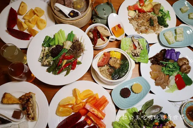 全台⾸首家無添加低碳料理buffet餐廳『御蓮齋』200多道六國異國料理.捷運南京三民站