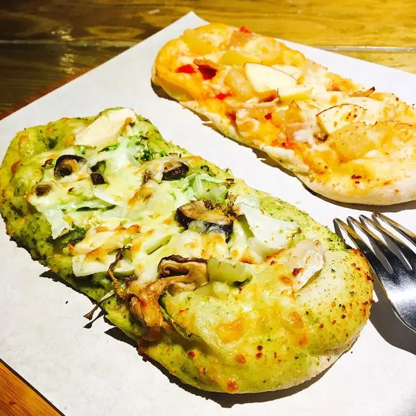 台北美食│【木柵】高格調低價格的療愈素食——Naan & Pizza