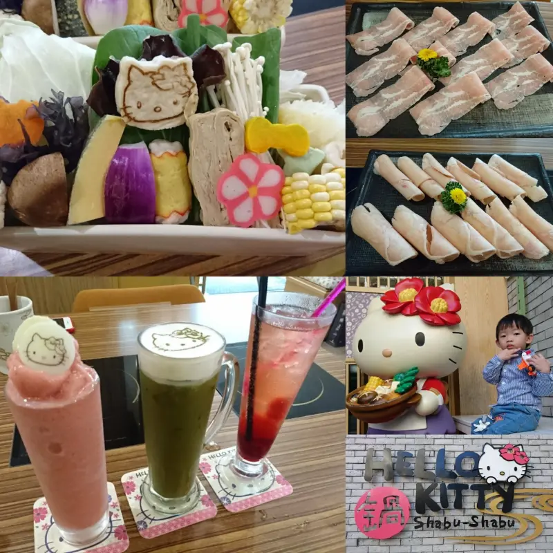 台北~Hello Kitty Shabu Shabu(忠孝店)~Hello Kitty主題餐廳~夢幻粉紅教主敲口愛~凱蒂貓無所不在超好拍~              