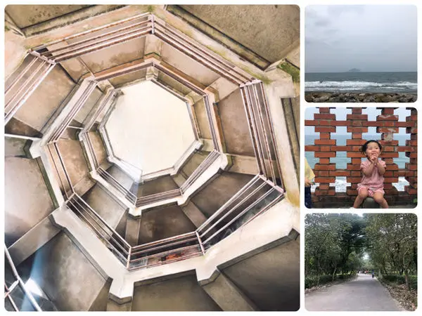 圓圓家出去玩-《宜蘭景點》IG美拍聖地，頭城濱海森林公園，觀景臺，無敵美拍怎麼看都像一幅畫